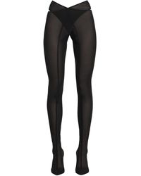 The Attico - 105mm Cheopissima Nylon Thigh High Boots - Lyst