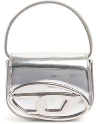 DIESEL - Xs 1Dr Metallic Leather Top Handle Bag - Lyst