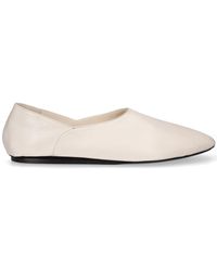 Jil Sander - Almond Toe Ballerina Flats - Lyst