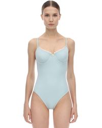 Solid & Striped Badeanzug "taylor" - Blau