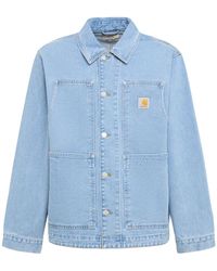 Carhartt - Og Double Front Denim Jacket - Lyst