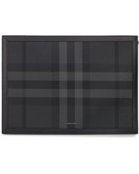 Burberry - Frame Check Pouch - Lyst