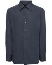 Tom Ford - Camicia slim fit in popeline - Lyst