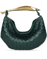Bottega Veneta - Small Sardine Leather Top Handle Bag - Lyst