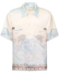 Commas - Ocean Print Boxy/Shirt - Lyst