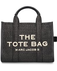 Marc Jacobs - Medium Raffia Effect Tote Bag - Lyst