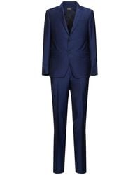 Zegna - Wool & Mohair Tailored Suit - Lyst