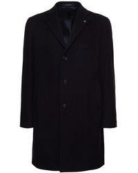 Tagliatore - Wool & Cashmere Single Breast Coat - Lyst