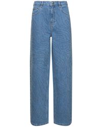 ROTATE BIRGER CHRISTENSEN - Jeans Mit Weitem Bein "dixie" - Lyst