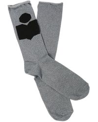 Isabel Marant Socken Aus Lurex "slaze" - Mettallic