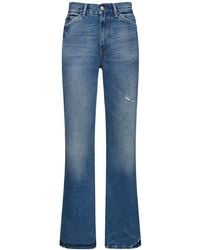 Acne Studios - 1977 High Waisted Denim Straight Jeans - Lyst