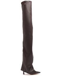 ロングブーツ THE ATTICO ROBIN OTK TIGHT HIGH BOOT (WSH00872PUR003AA 100) Robin OTK'' thigh high 95mm for Women | THE ATTICO®