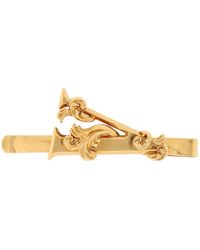 Versace Anstecknadel "baroque" - Mettallic