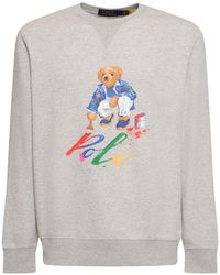 Polo Ralph Lauren - Sweatshirt "paint Bear" - Lyst