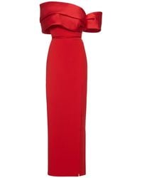 Solace London - Alexis Off-the-shoulder Gown - Lyst