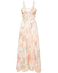 Charo Ruiz - Floral Printed Cotton Maxi Dress - Lyst