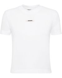 Jacquemus - T-Shirt Gros Grain - Lyst