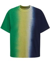 Sacai - Tie Dye Cotton Jersey T-shirt - Lyst