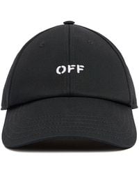 Off-White c/o Virgil Abloh - Men Drill Off Stamp Baseball Cap - Lyst