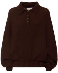 KHAITE - Rene カシミアポロセーター - Lyst