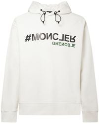 3 MONCLER GRENOBLE - Combed Cotton Sweatshirt Hoodie - Lyst