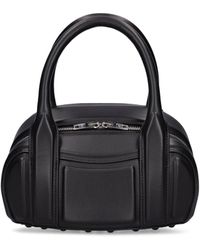 Alexander Wang - Small Roc Leather Top Handle Bag - Lyst