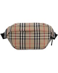 Burberry Gürteltasche Aus Baumwollmischung "sonny" - Mehrfarbig