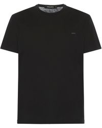 DSquared² - T-shirt in jersey di cotone con logo - Lyst
