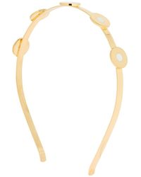 Marni Enameled Multi Hoops Headband - Mettallic