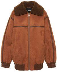 ROTATE BIRGER CHRISTENSEN - Bomberjacke Aus Kunstshearling - Lyst
