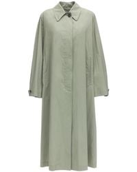 Stella McCartney Trench En Toile Tech - Vert