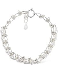 Isabel Marant - Rain Drop Chain Collar Necklace - Lyst