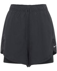 Nike 2-in-1-shorts " Flex Essential" - Blau