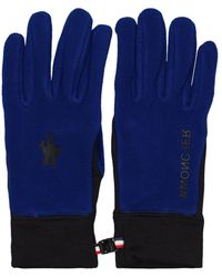 3 MONCLER GRENOBLE - Stretch Tech Fleece Gloves - Lyst