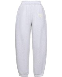 T By Alexander Wang - グレー パフロゴ スウェットパンツ - Lyst