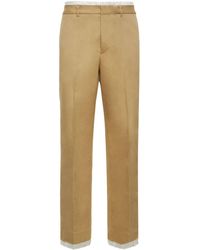 DUNST - Straight Layered Chino Pants - Lyst