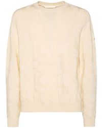Moncler - Virgin Wool Crewneck Sweater - Lyst