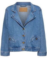 Blazé Milano - Nariida Cleo デニムボンバージャケット - Lyst