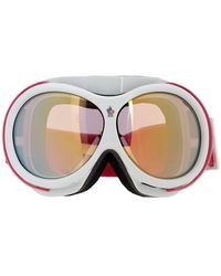 Moncler Mirrored Goggles - Pink