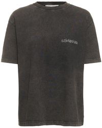 Alessandra Rich - T-shirt à manches courtes en jersey imprimé - Lyst