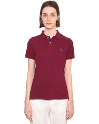 Polo Ralph Lauren Polohemd Aus Baumwolle - Rot