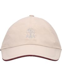 Brunello Cucinelli - Embroidered Logo Baseball Hat - Lyst