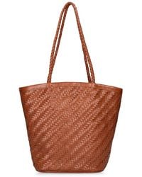 Bembien - Jeanne Handwoven Leather Shoulder Bag - Lyst