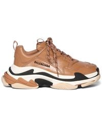 Balenciaga Sneakers triple s - Marron
