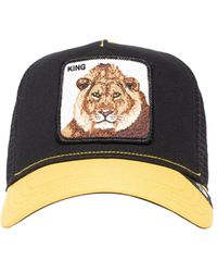 Goorin Bros - The King Lion Trucker Hat W/patch - Lyst