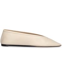 Le Monde Beryl - 10mm Luna Leather Slippers - Lyst