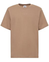 adidas Originals Camiseta de algodón jersey - Neutro