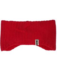 Herren Accessoires Handschuhe Bonsai Baumwolle Kopfband Aus Gerippter Baumwolle Und Lyocell in Rot für Herren 