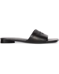 Balenciaga - 10mm Dutyfree Shiny Leather Sandals - Lyst