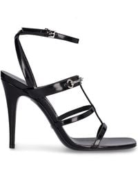 Gucci - Heeled Sandals In Leather, - Lyst